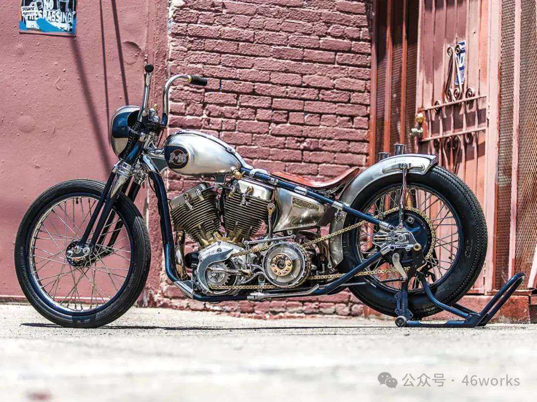 匠心独运:Harley-Davidson Panhead P-16
