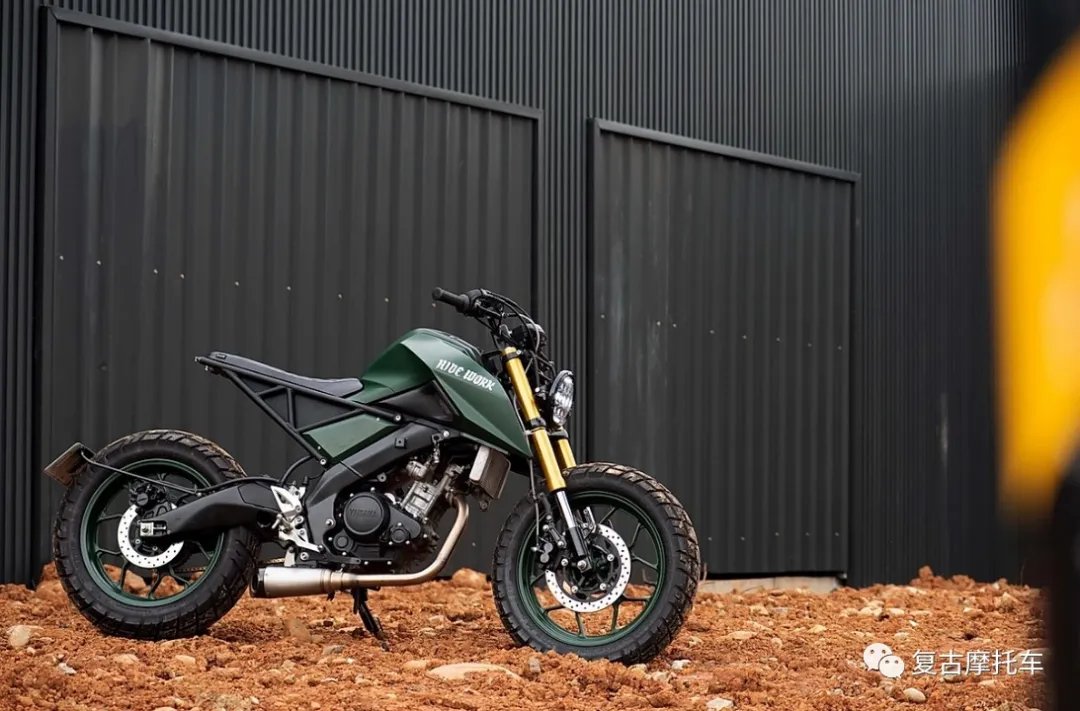 改成KTM了?Yamaha MT15改装