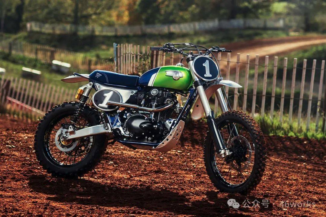 泥地狂欢:Kawasaki W800
