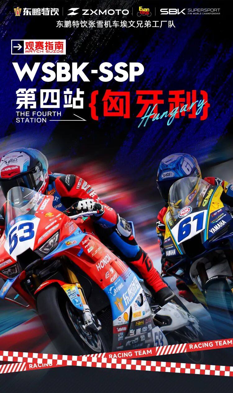 观赛指南丨WSBK-SSP 第四站[匈牙利]