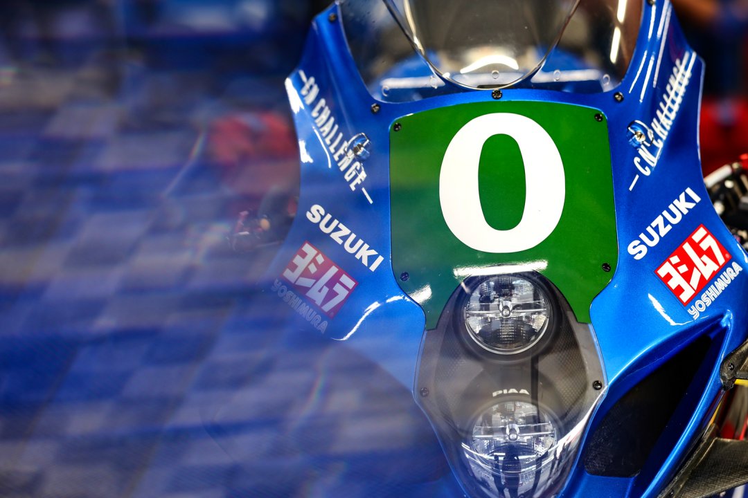2024 铃鹿八小时耐力赛里的 Suzuki GSX-R1000R “ 环保 ” 版