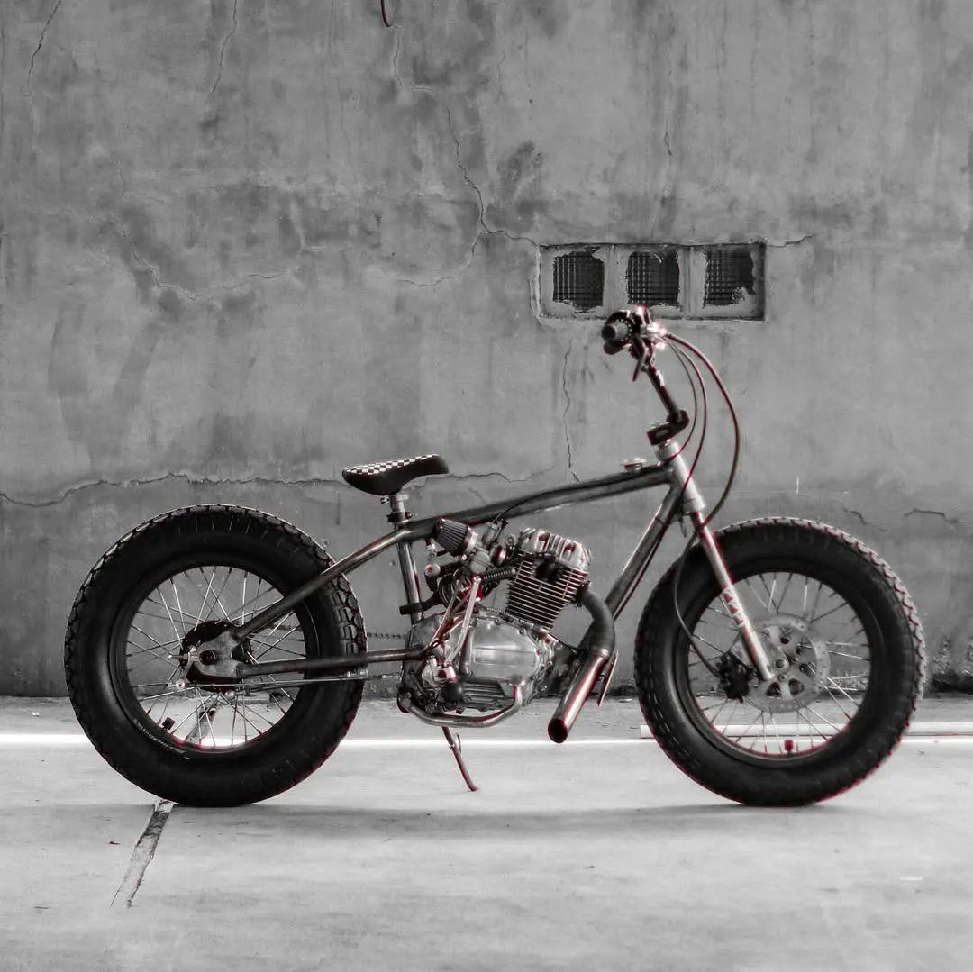 承认你改得很好！但原车更可爱！本田GL100 BMX改装 | 每日一车