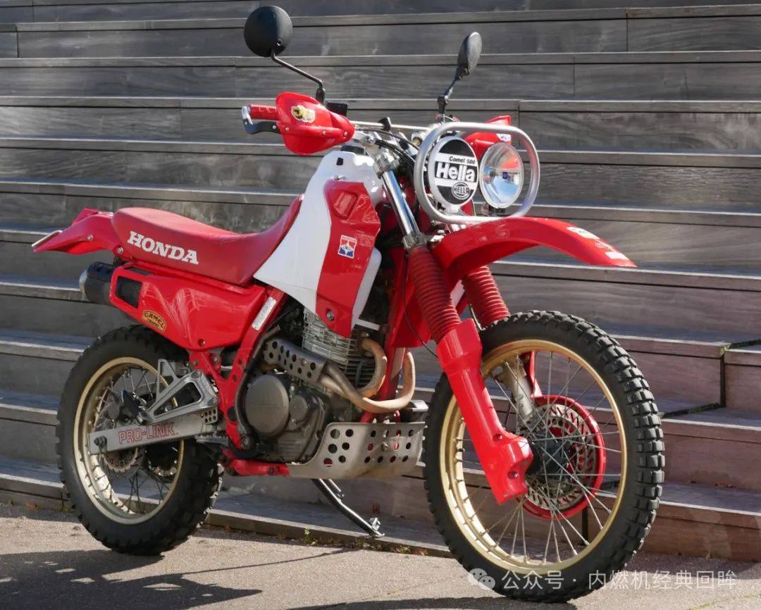 本田NX650改装Baja灯