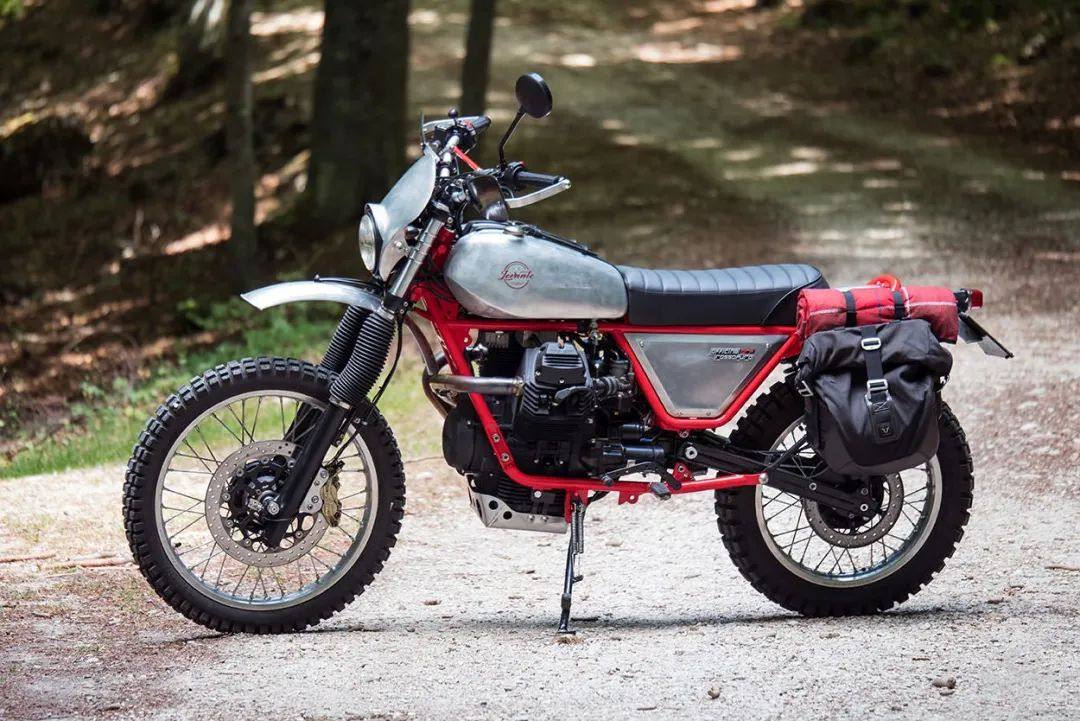 老骨架：Moto Guzzi NTX350