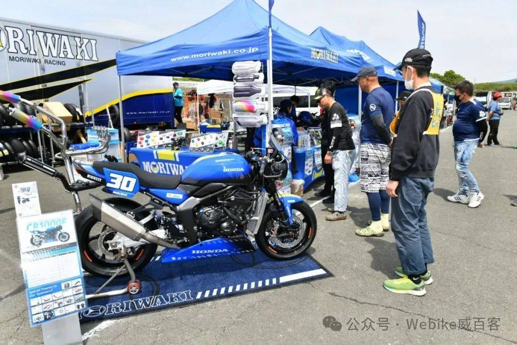 MORIWAKI森胁改装版CB1000F惊现「铁马」赛场，首次曝光未公开细节！