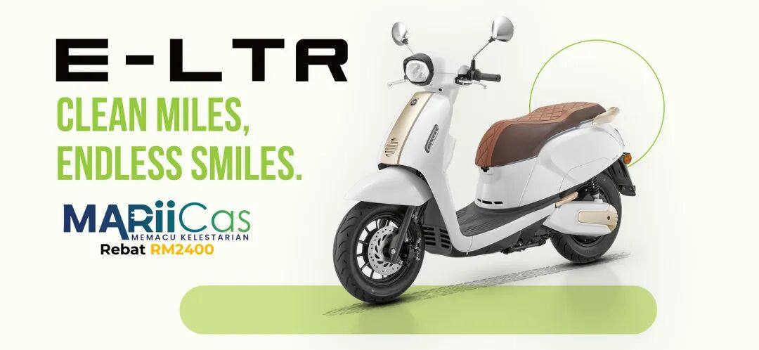 QJMOTOR在马来西亚发布电动版“阳光壹米”E-LTR,复古造型精简配置,售价约人民币10,400元!