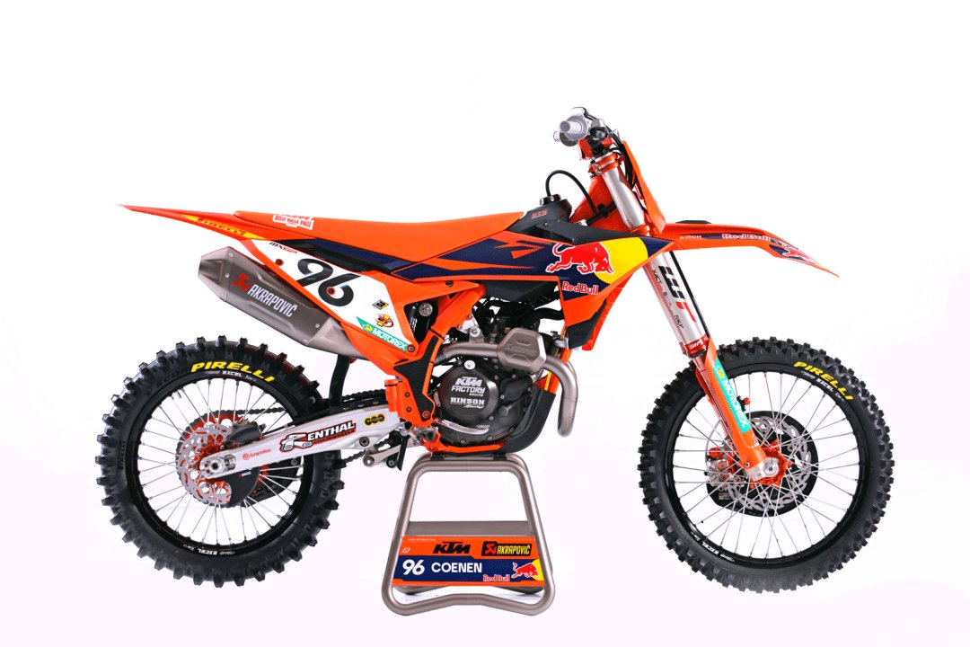 2025 MXGP 世界越野锦标赛：KTM 250、450 SX-F 工厂赛车