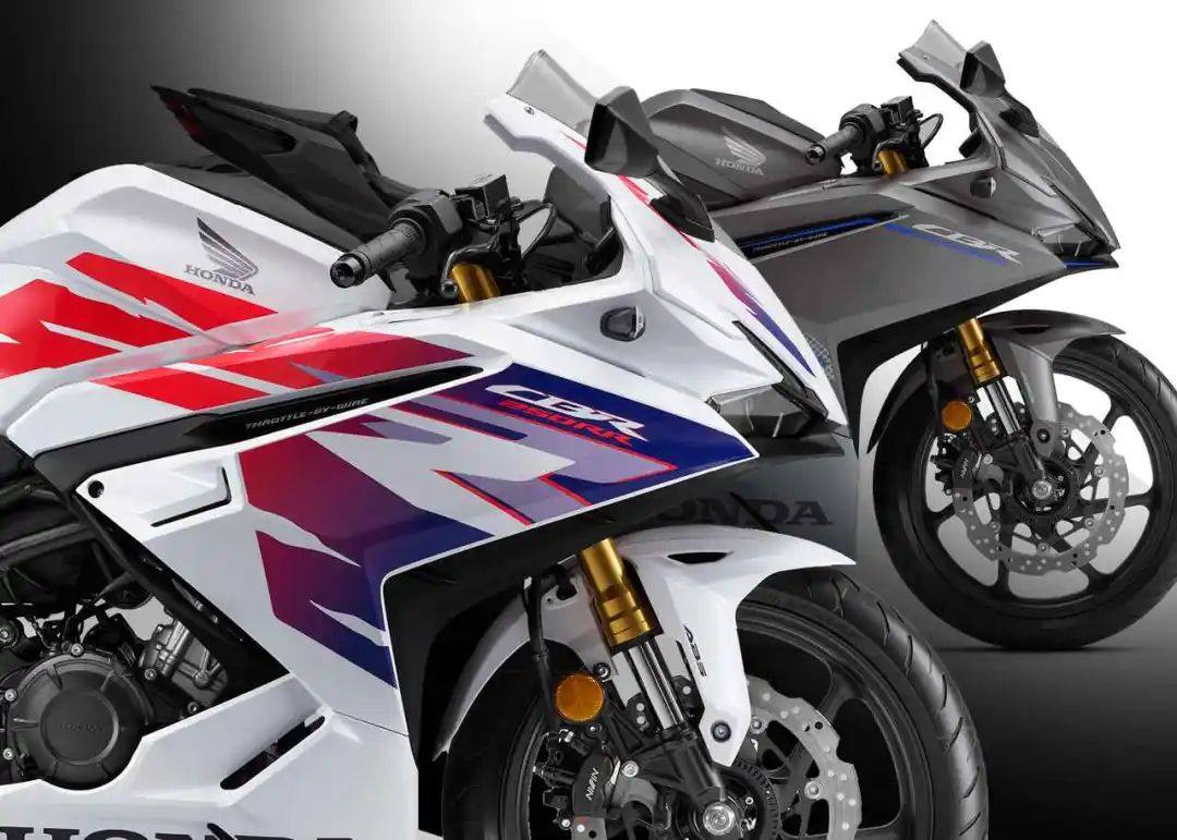 本田CBR250RR 2025型号宣布了! 三种运动型新版花。