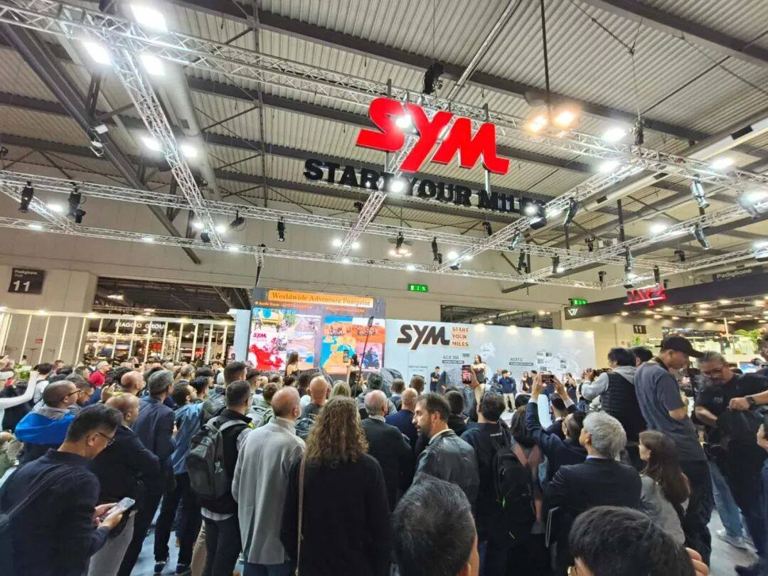 SYM 产品线在米兰震撼登场!