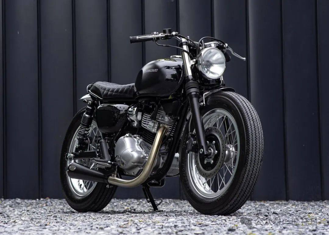 K-SPEED改装版川崎W230,紧凑复古车又带点Bobber风