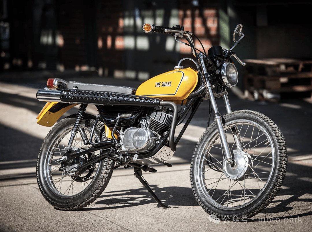 轻量定制乐趣:Yamaha DT 50 改装指南