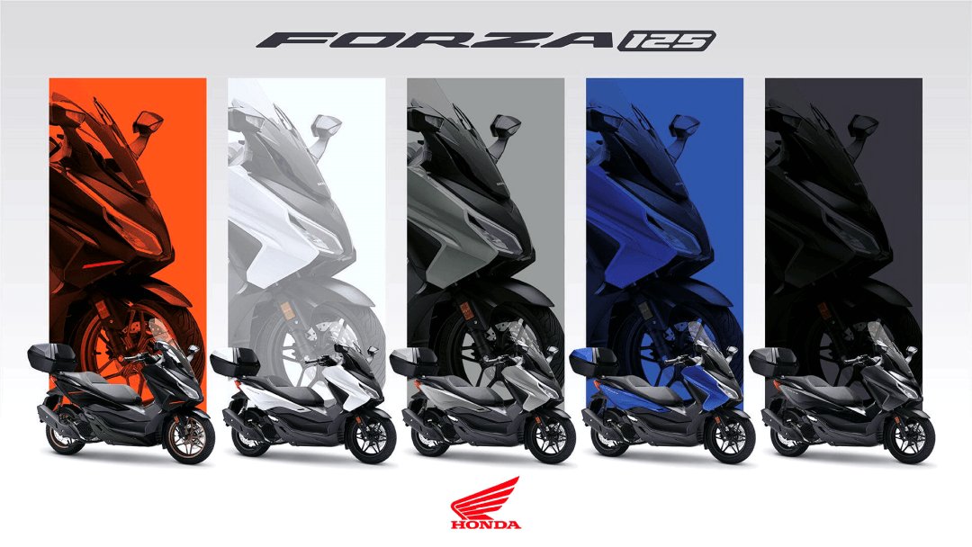 另有特别版车型,Honda 2026 Forza 125、Forza 350 踏板