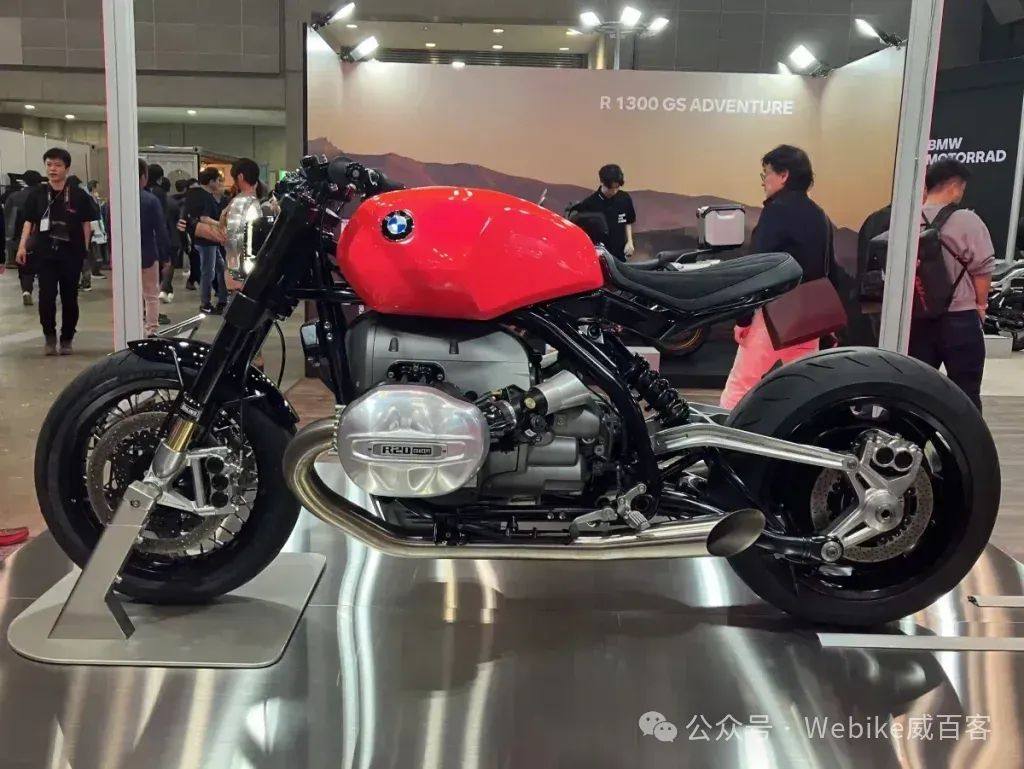 震撼2000cc！BMW于日本首度公开R20概念车，实车细节全解析