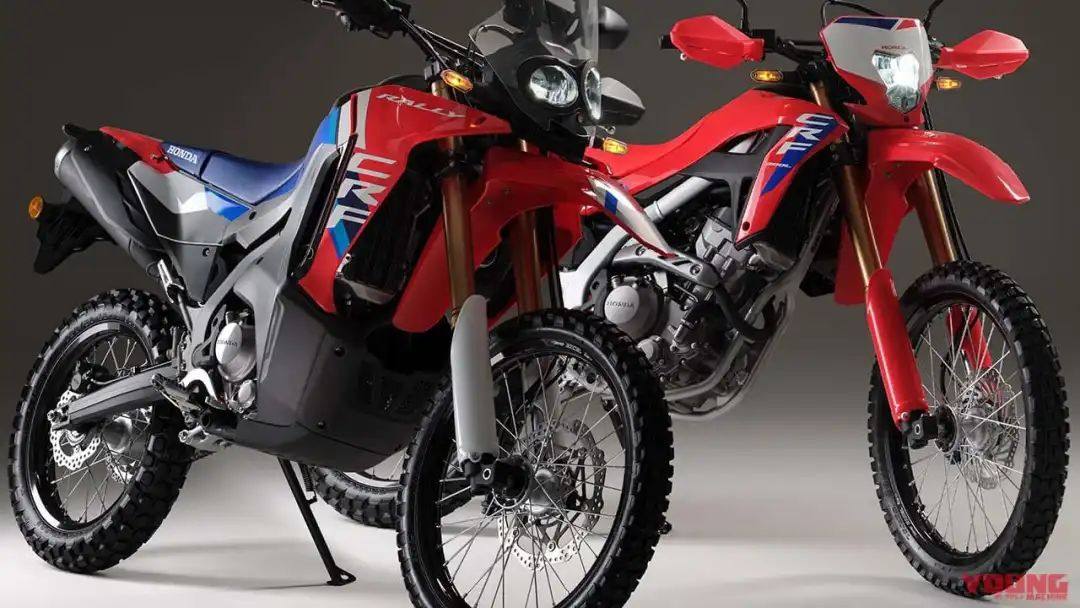 本田新款“CRF300L”和“CRF300 Rally”现已上市! 更改了部分零件的设计并采用了新颜色。
