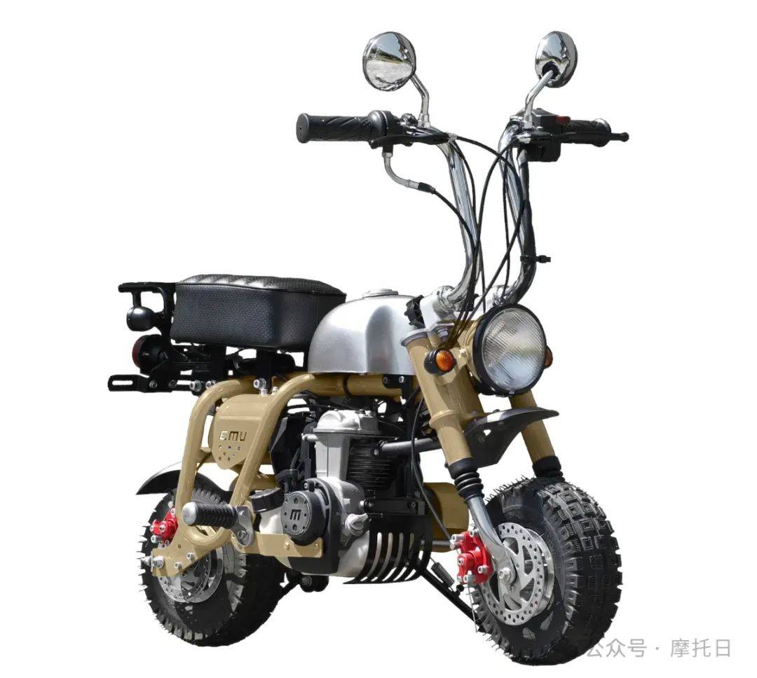 1分钟EMU E40 Mini,可装入后备箱的蒸汽朋克迷你摩托