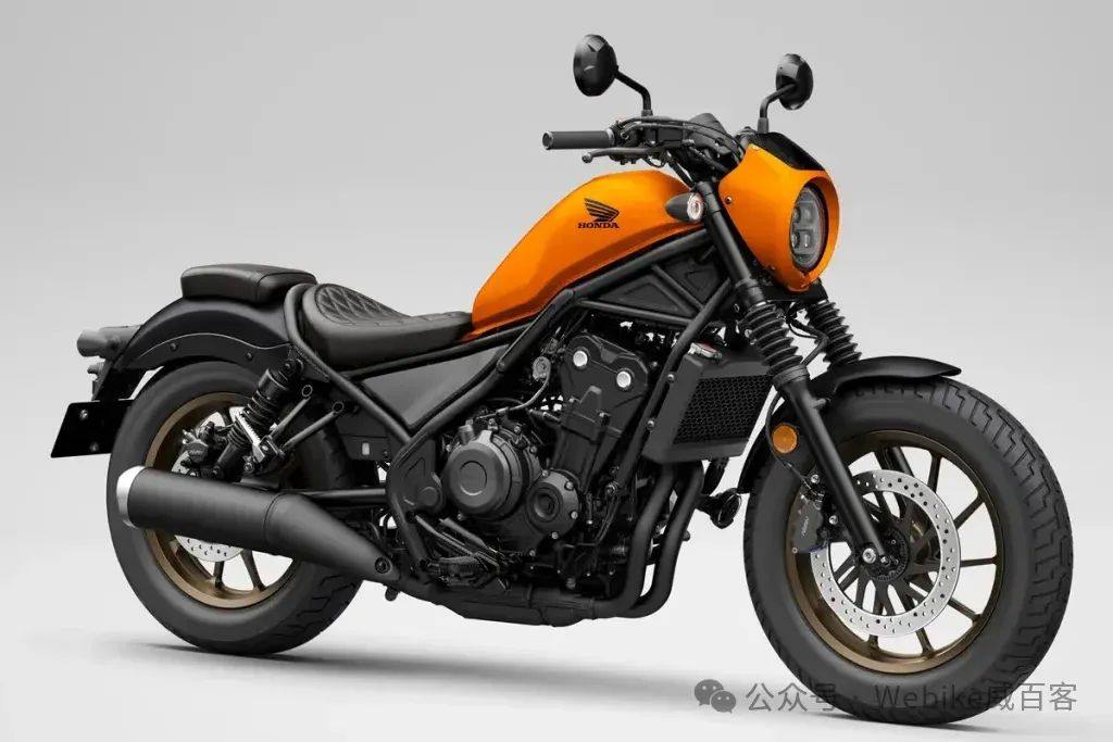 2025 本田 Rebel 500/S小改款:更清晰的仪表、更舒适的座椅与手把