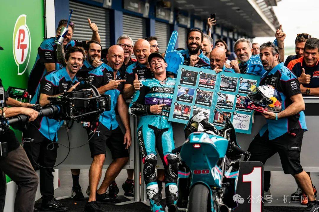 赛季大满贯！MotoGP系列赛首个中国制造商总冠军——春风动力