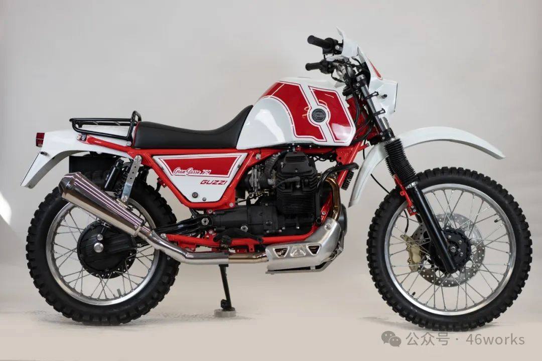 魅力闪耀:Moto Guzzi750