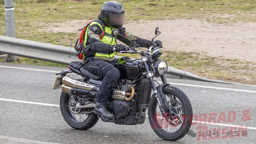 攀爬也加强运动性能,凯旋新款Scrambler 900路试曝光