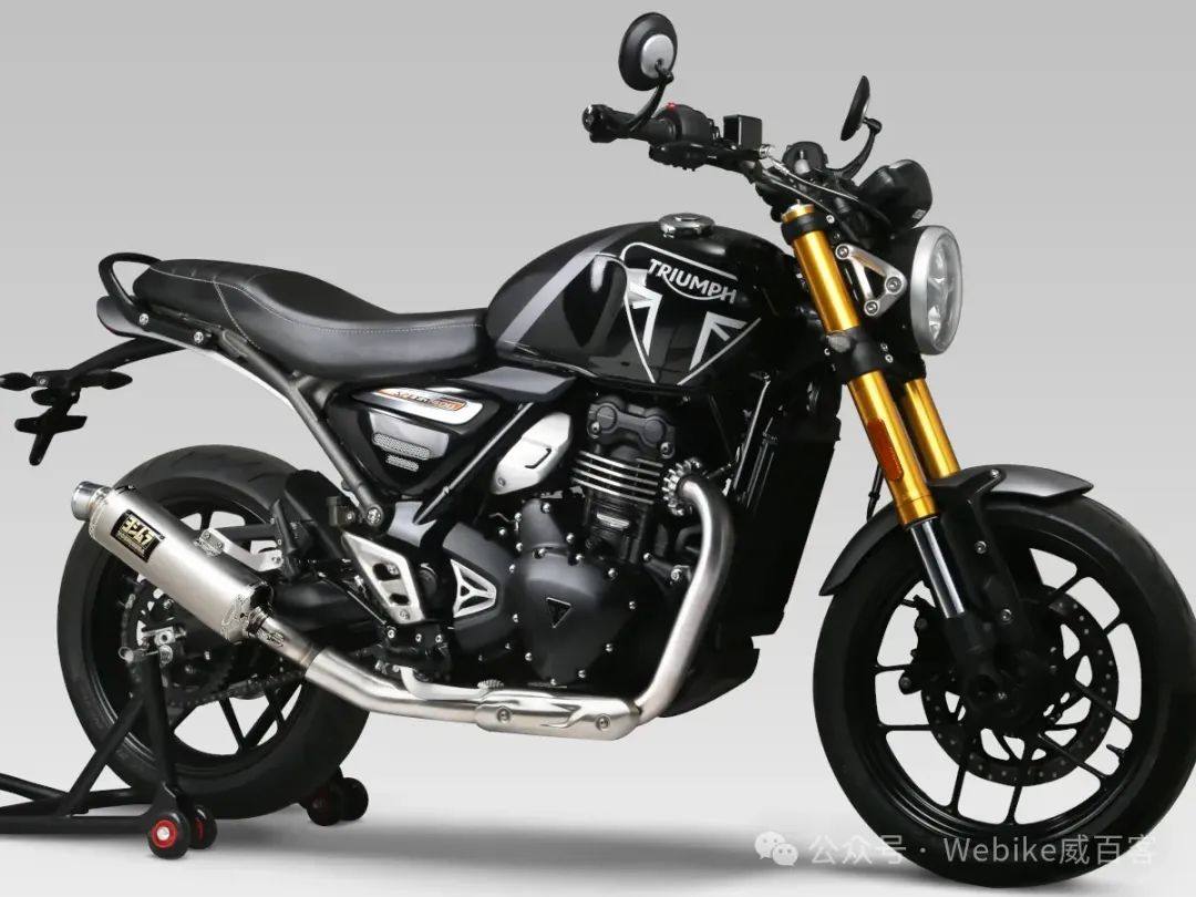 凯旋 Speed 400用：吉村GP-MAGNUM尾段排气管新登场！