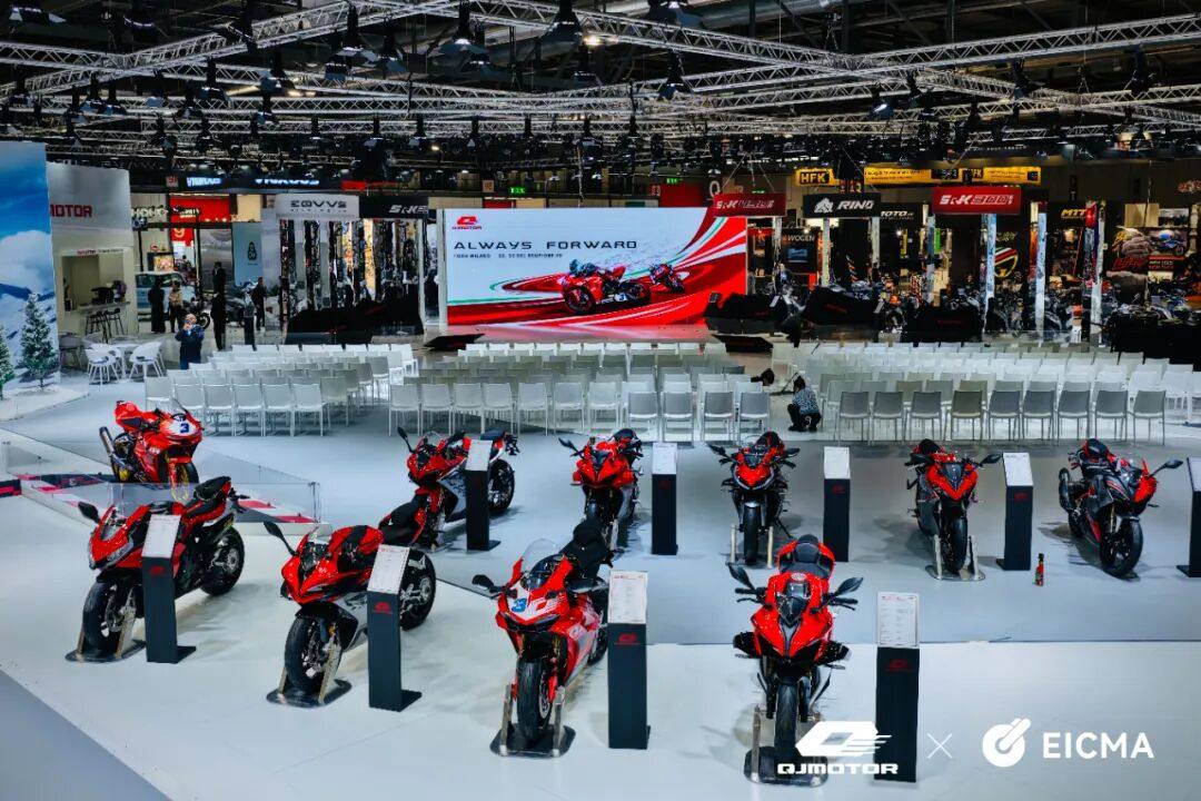 2025米兰车展丨Rhino 900 ADV领衔,QJMOTOR多款新车亮相