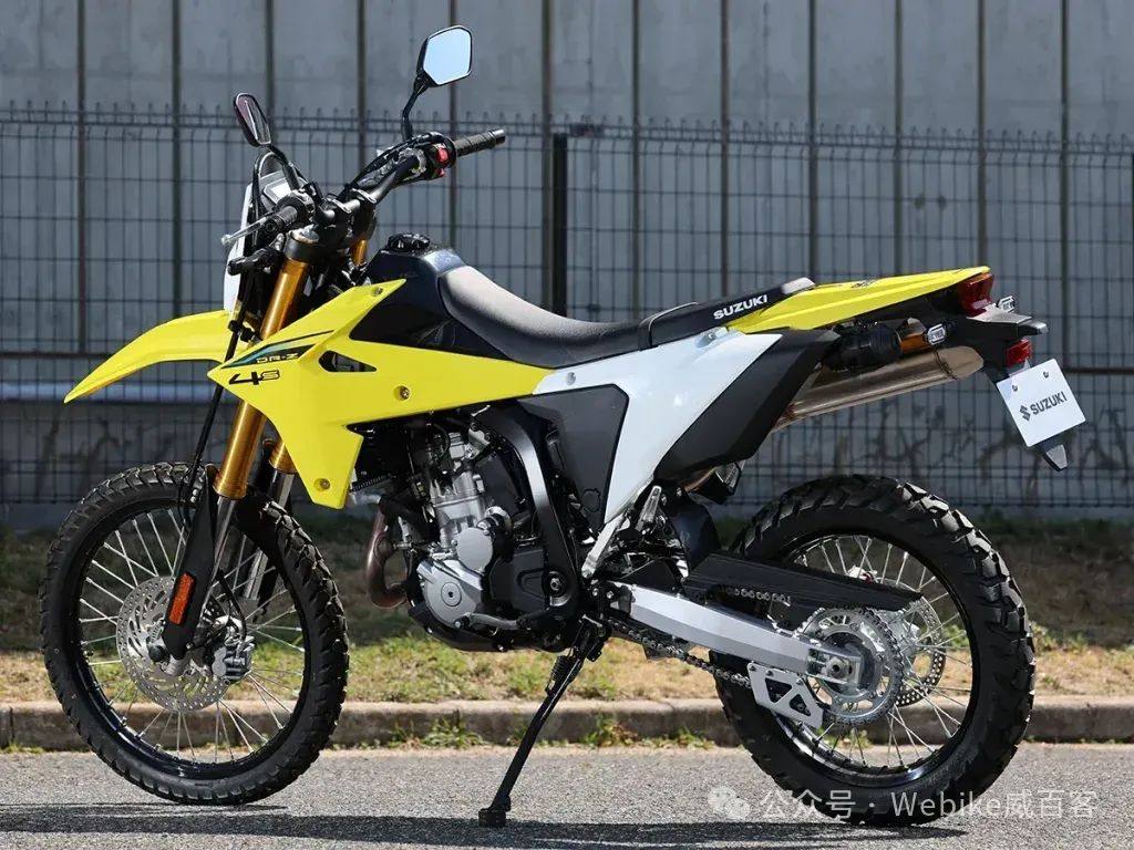 全新铃木DR-Z4S实车细节展示,硬派越野回归再升级!