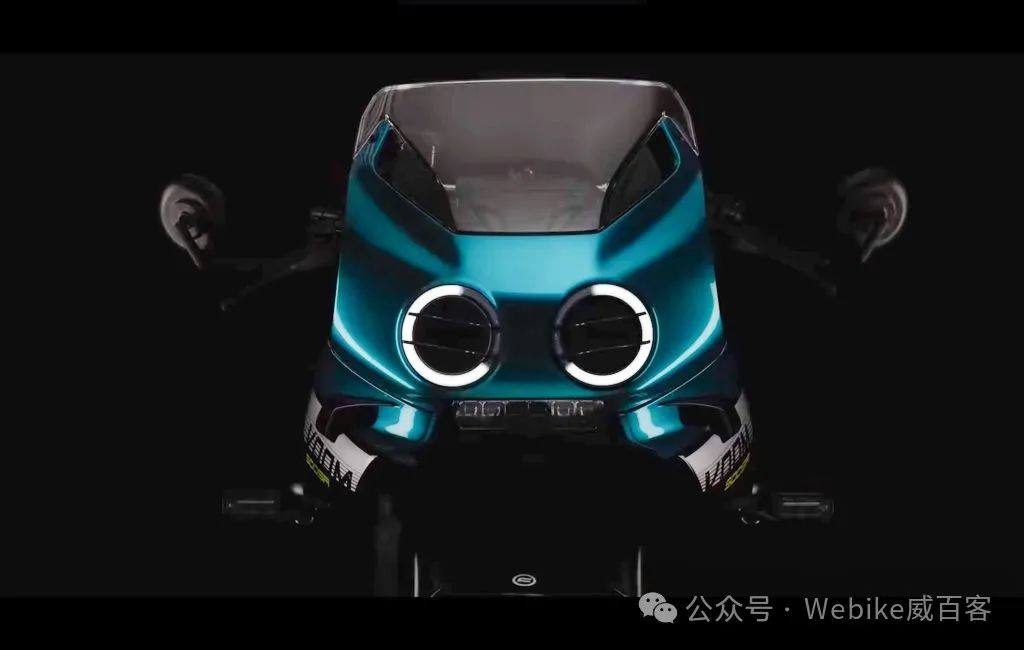 双圆灯、双出排气4缸跑车!春风500SR VOOM复古跑车重燃80年代风格