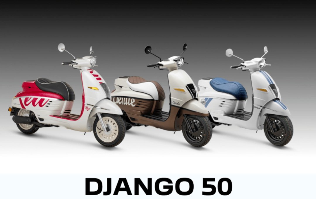 标致 DJANGO 50 发布,卖13,800元却连ABS都不给?