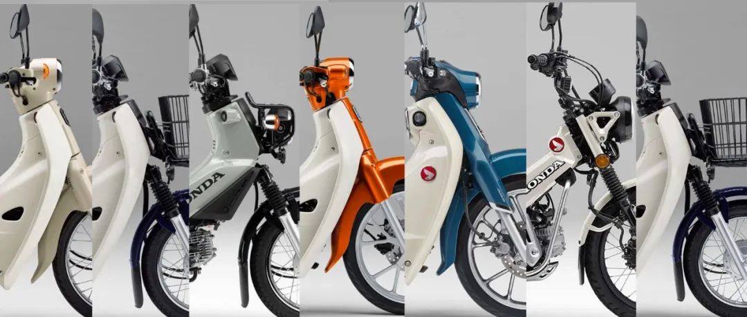 你知道本田在售哪几款Super Cub！？他们都有哪些特点？
