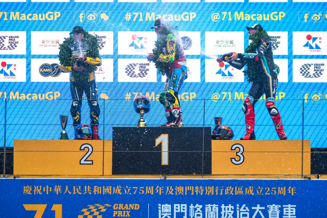 2024 澳门格兰披治摩托车赛,英国车手夺冠