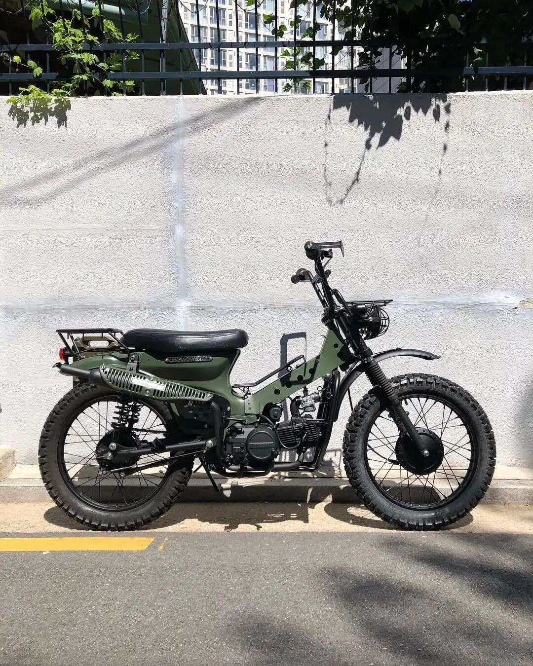 幼兽攀爬者:Honda cub改装