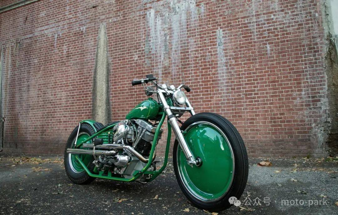 这辆哈雷Shovelhead 1973,经典与创新的完美融合!