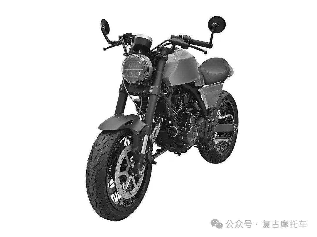 本田注册300ml排量Cafe Racer复古车专利