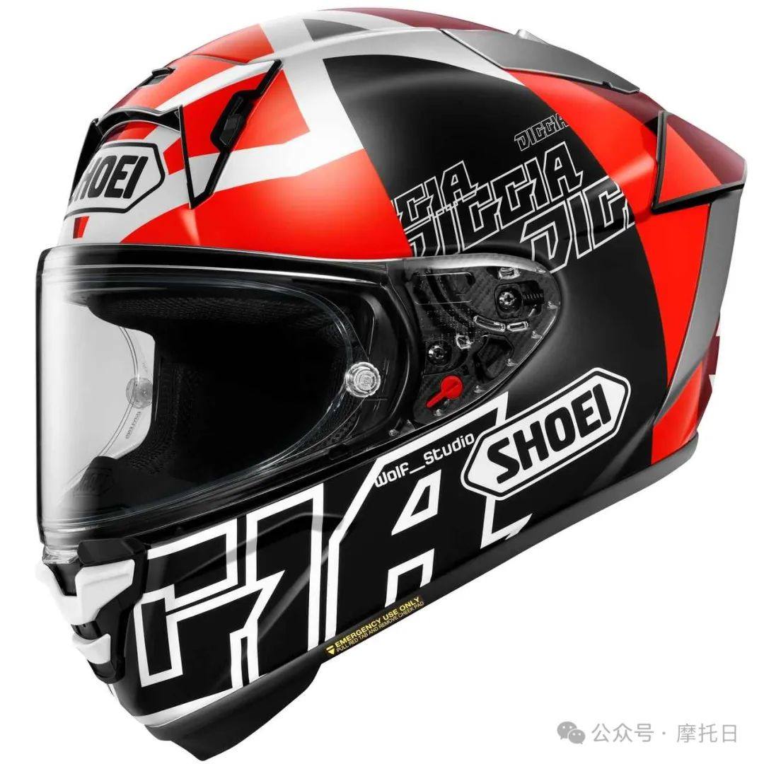 SHOEI发布X15新版画Diggia 2，49号车手迪奥第二个联名款