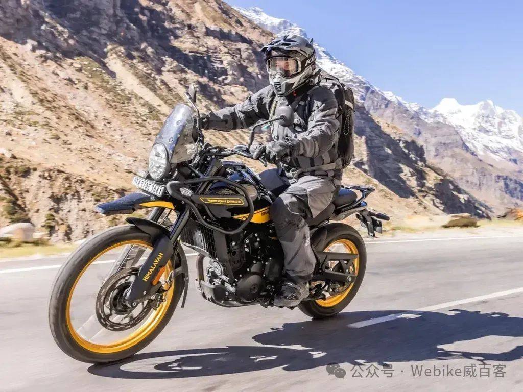 皇家恩菲尔德全新Himalayan 450强势登场！配备水冷引擎与全新电控