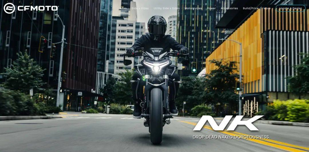 2025 款 CFMOTO 800NK 美国上市,这着实有点敷衍美国车友了!