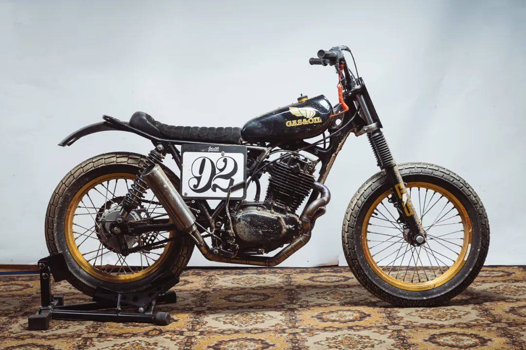 脏也有型：Honda XL500