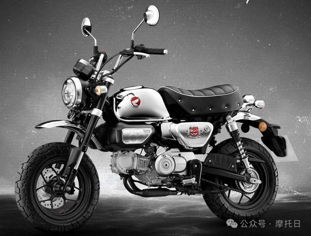 本田在泰国发布Monkey 125 Chrome Legacy,全身镀铬的金属猴