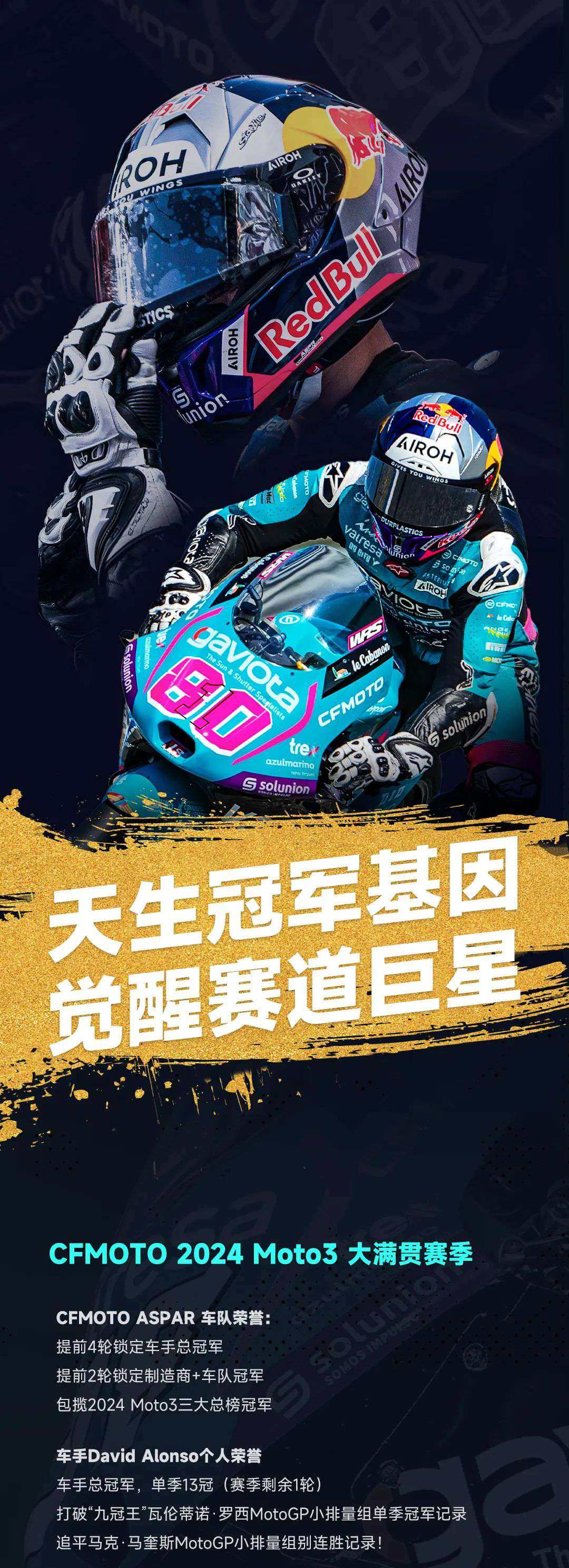 冠军皮肤,荣耀加身!250SR单摇臂&450SR-S冠军纪念版 即将发售!