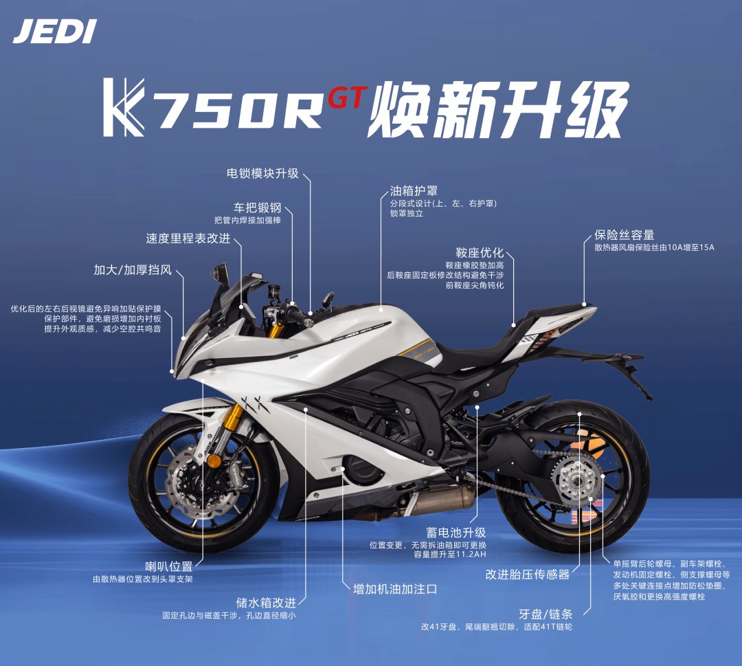 智领新境·骑创未来:杰迪2026款K系列三车齐发
