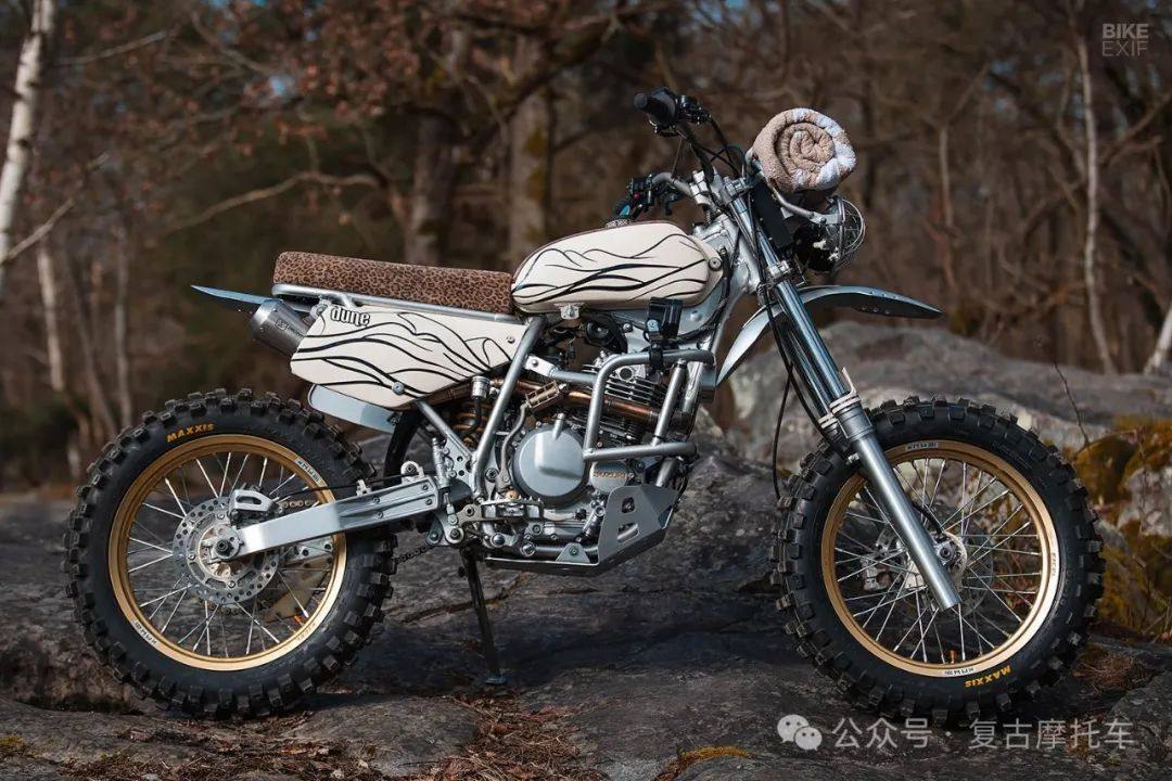 森林露营 Suzuki DR350 scrambler | 每日一车