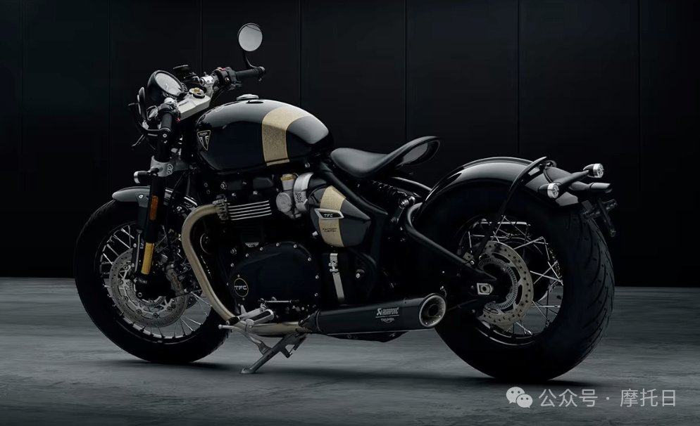 限量750台,凯旋发布Bonneville Bobber TFC特别版