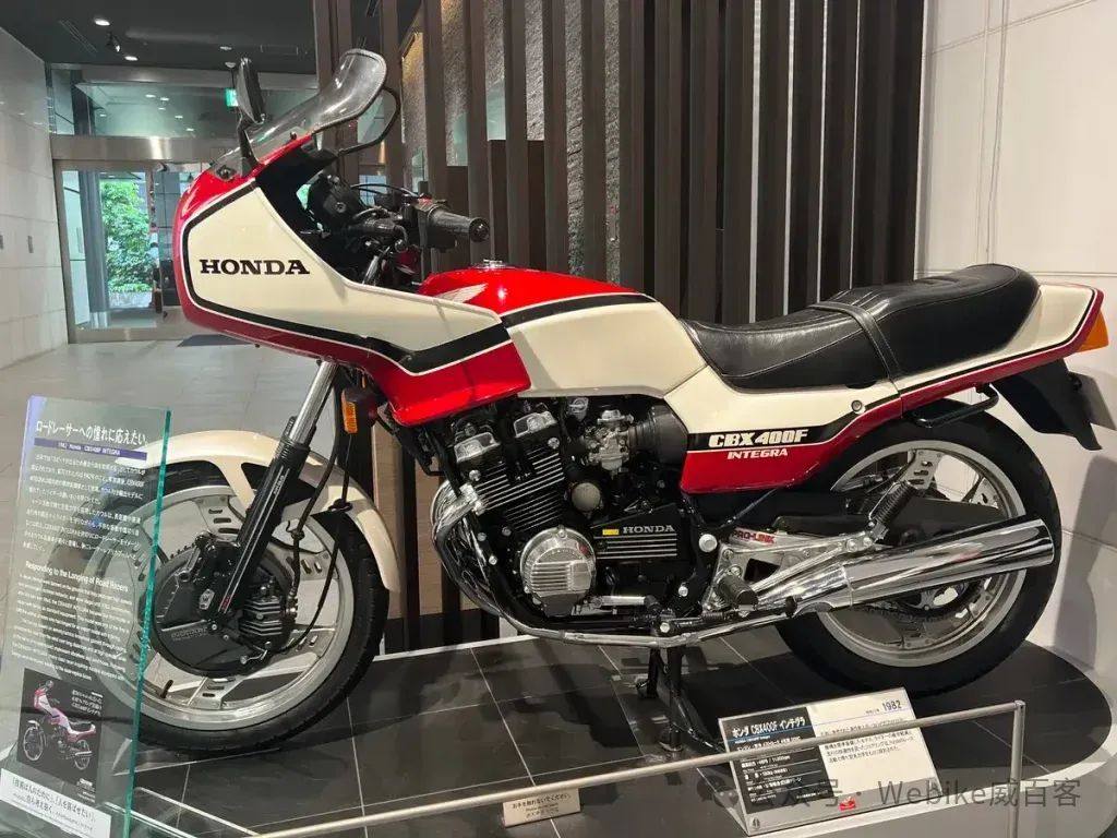 本田展出稀有车型CBX400F Integra,日本车设计的里程碑