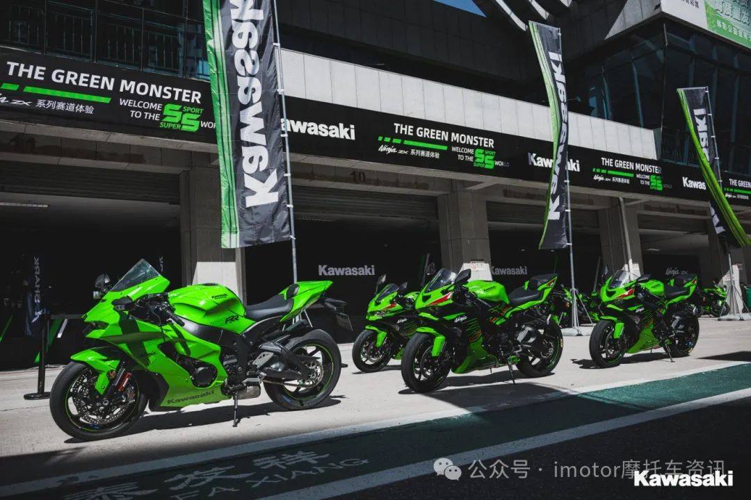 川崎ZX4R+6R+10R赛道齐聚,6R和4R谁更适合你?
