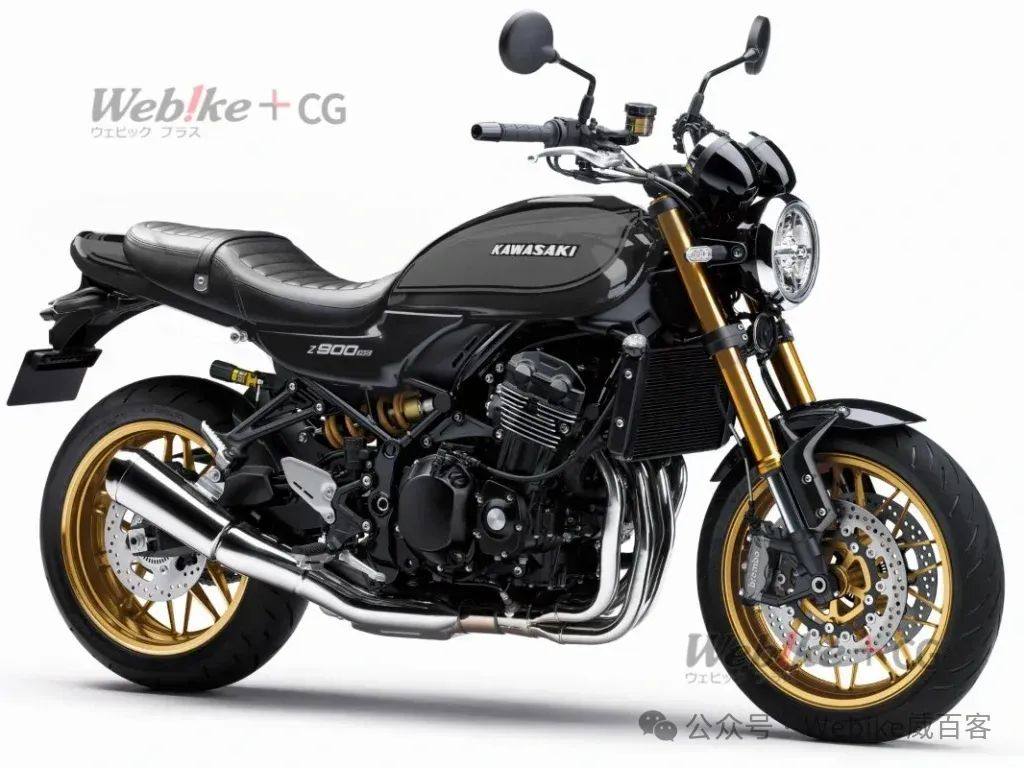 经典新色来袭!2025 川崎Z900RS 预计推出全新配色及SE版本