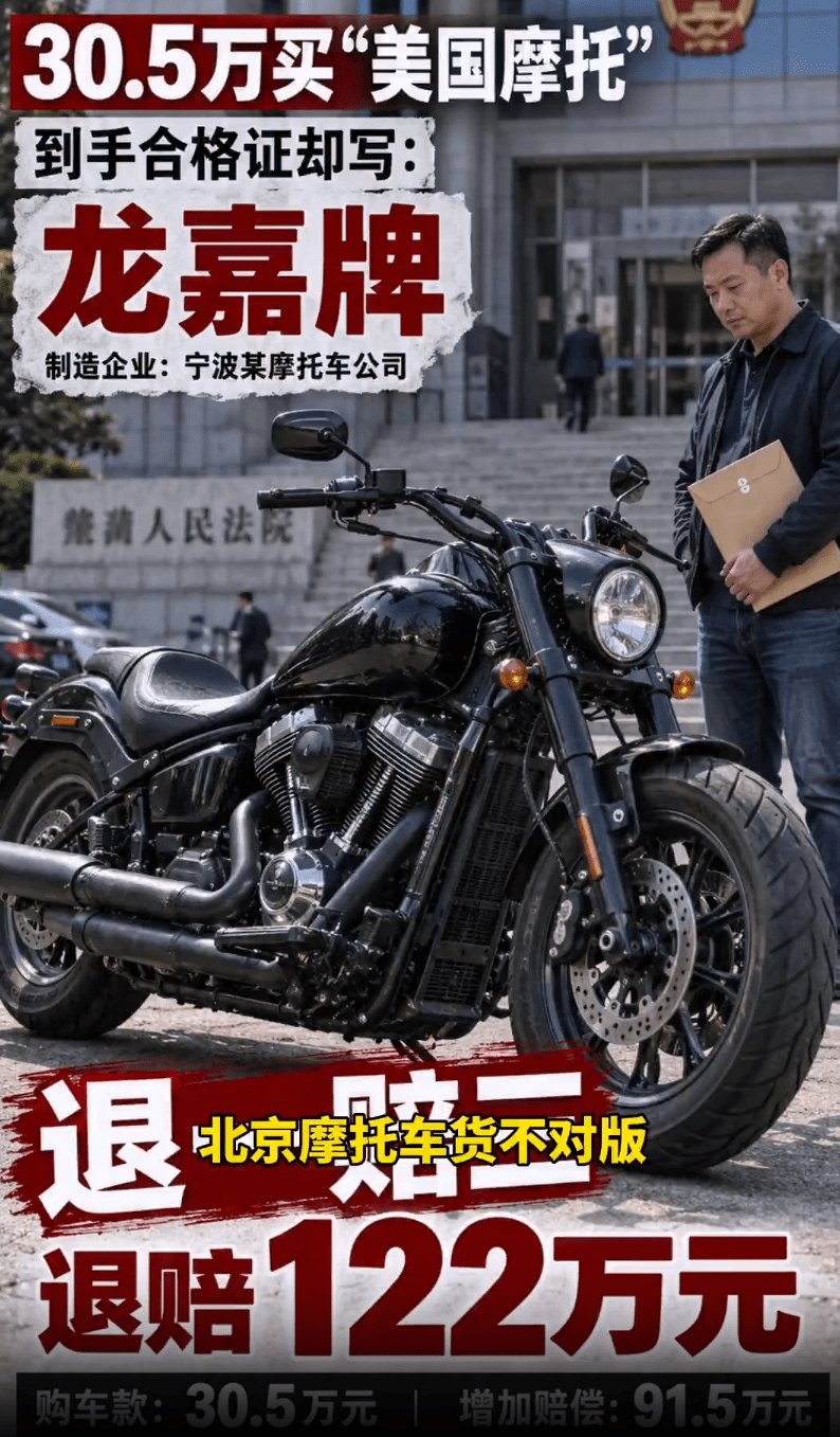 摩托车货不对版退赔122万;张雪820RR-RS、升仕双缸ADV踏板552G上公告;莫里尼三缸发动机疑似QJ犀牛同源