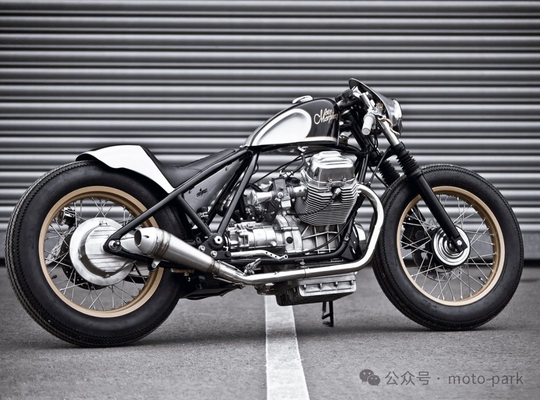 最帅Bobber!Moto Guzzi 850 T5的极致改装