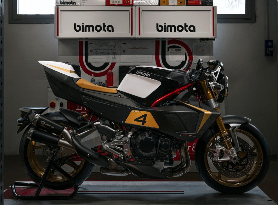 Bimota KB4RC海外上市,意式猛兽的极致工艺