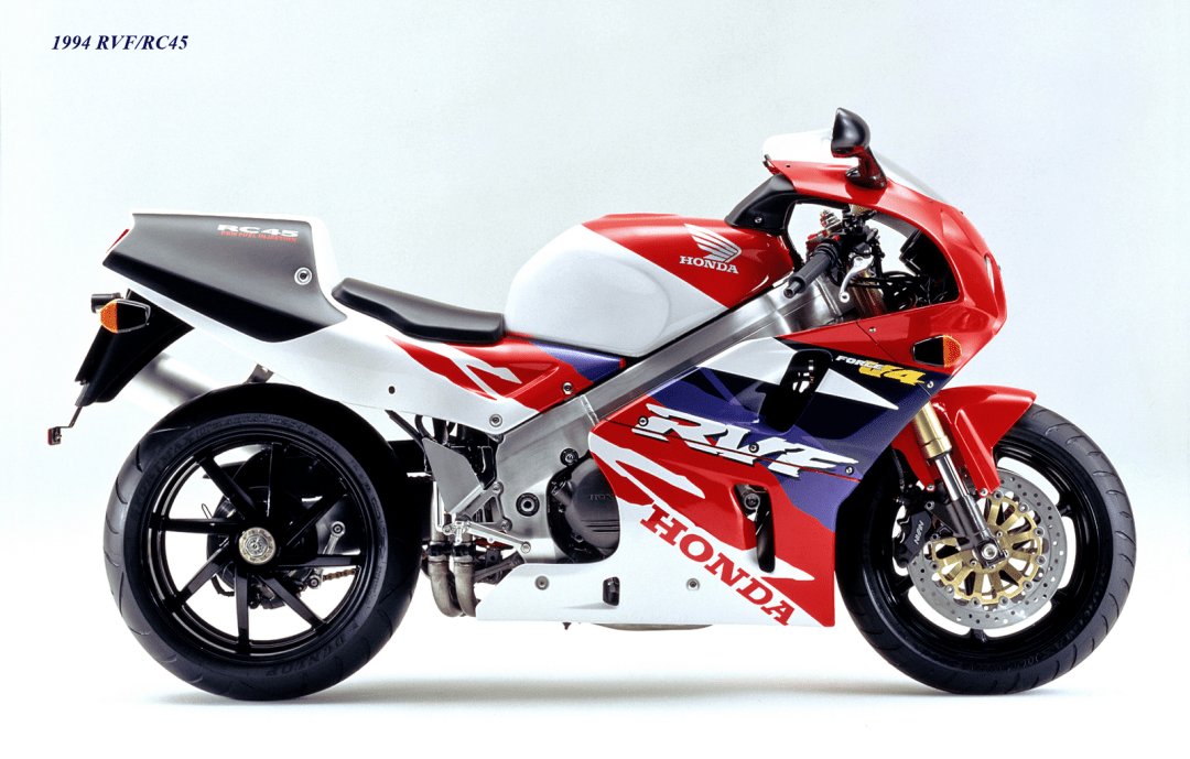 车型历史图库:Honda V4(4)RVF、VFR 收藏级跑车系列