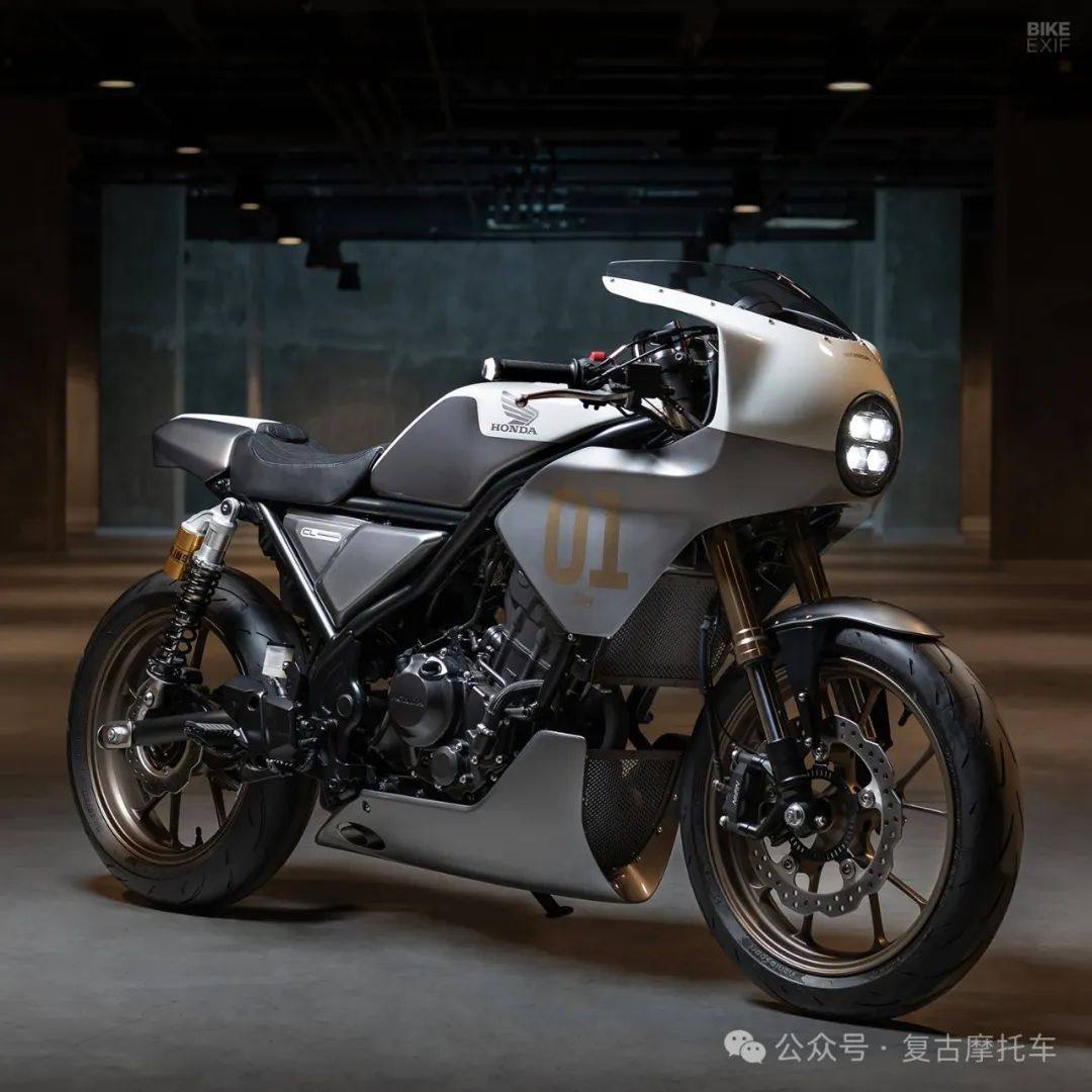 就像一台本田新车 CL250 caferacer 改装 | 每日一车